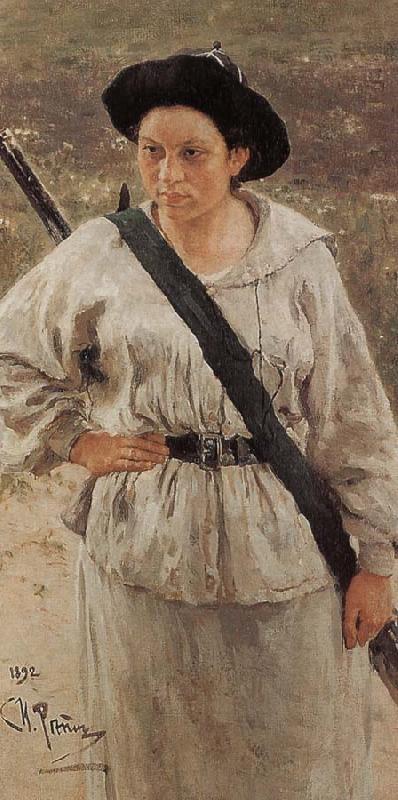 Ilia Efimovich Repin Hunters oil painting image